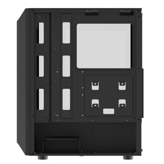 Carcasa PC darkFlash DK151 Midi Tower Negra ATX Ventana Templada RGB
