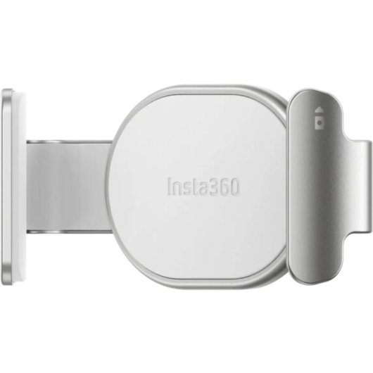 Support téléphone magnétique Insta360 Flow 2 Pro aluminium blanc