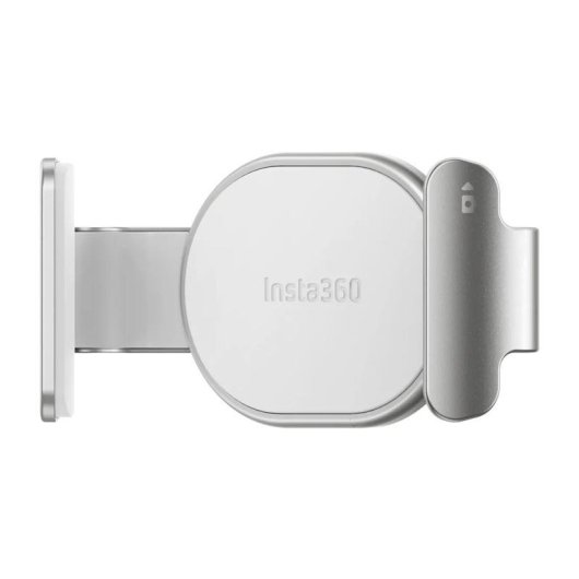 Support téléphone magnétique Insta360 Flow 2 Pro aluminium blanc