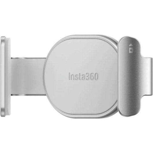Suporte para telemóvel magnético Insta360 Flow 2 Pro cinzento alumínio