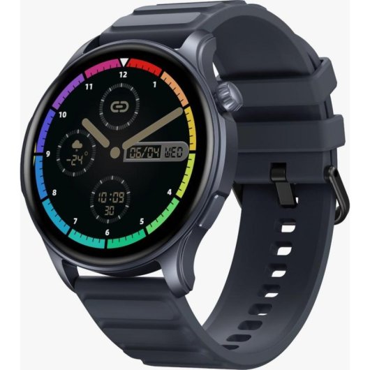 Zeblaze Btalk 3 Pro Bluetooth 1,43" AMOLED Cinzento Tamanho Único IP68 SpO2 Pulsómetro Monitor Sono