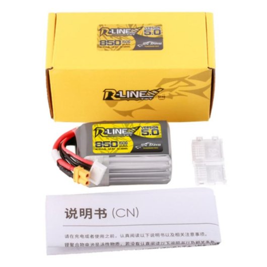Batería Tattu R-Line 5.0 1050mAh 22.2V 6S 150C XT60 para drones FPV