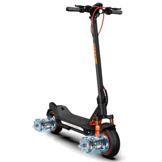 Patinete eléctrico CUNFON Rz1000 800W 48V 24Ah Doble suspensión Negro