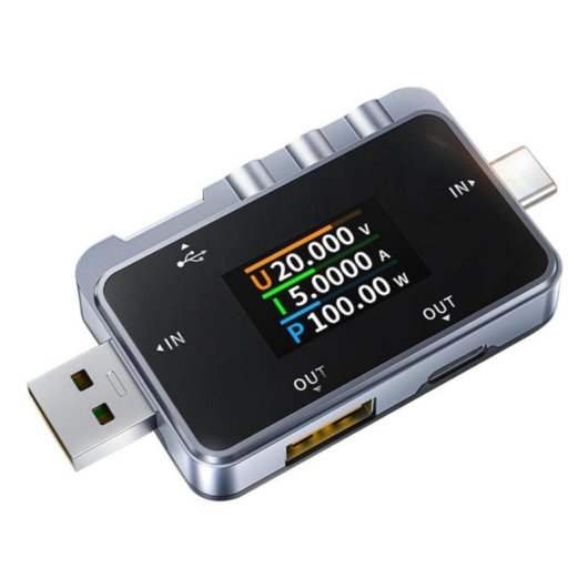 Comprobador de suministro de energía FNIRSI FNAC-28 USB-C USB-A