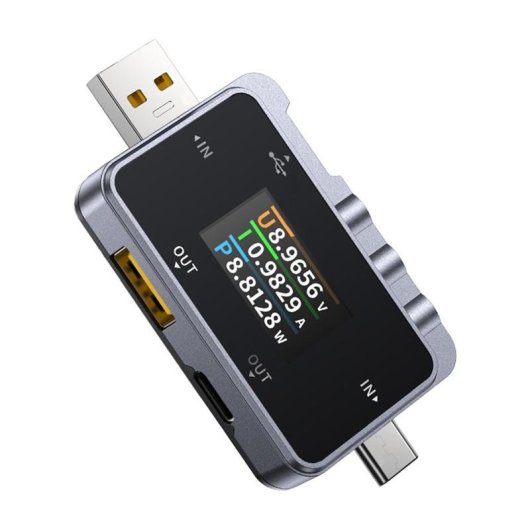 Comprobador de suministro de energía FNIRSI FNAC-28 USB-C USB-A