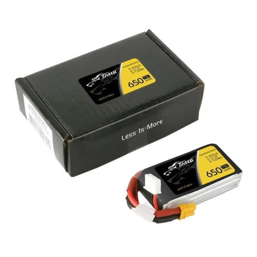 Batería Tattu 650mAh 11,1V 75C 3S1P para drones