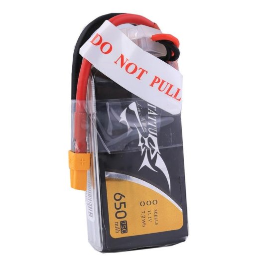Batería Tattu 650mAh 11,1V 75C 3S1P para drones