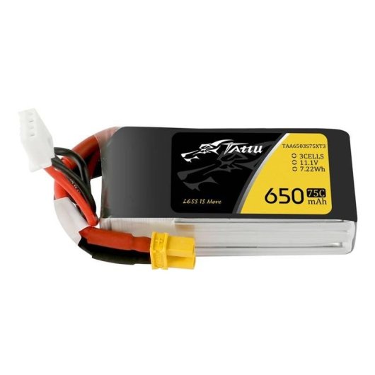 Batería Tattu 650mAh 11,1V 75C 3S1P para drones