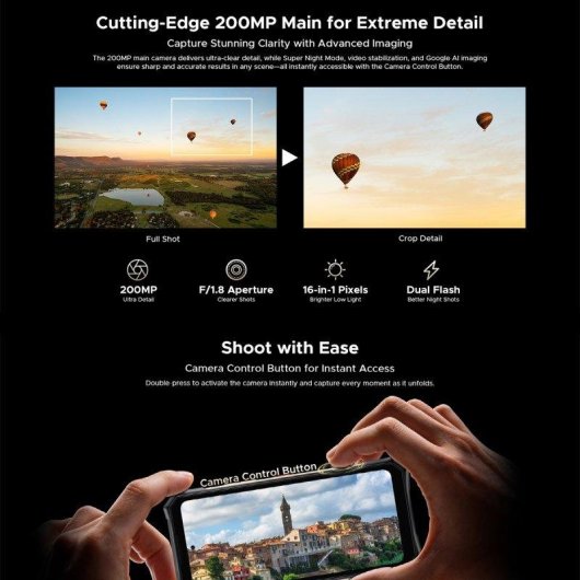 Doogee S300 Plus 5G 16GB 1TB 6.78" Negro
