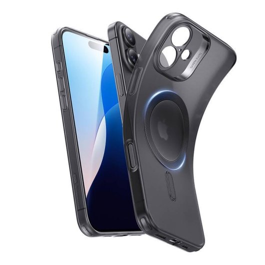 Funda para móvil ESR Zero Clear Case HaloLock Polimero Nero per iPhone 16