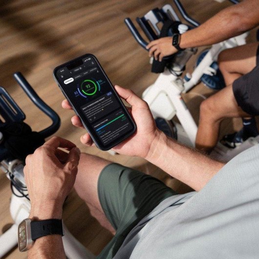 Amazfit Bip Max GPS Bluetooth 2,07" Plata Correa Negra S/M Pulsómetro Monitor Sueño