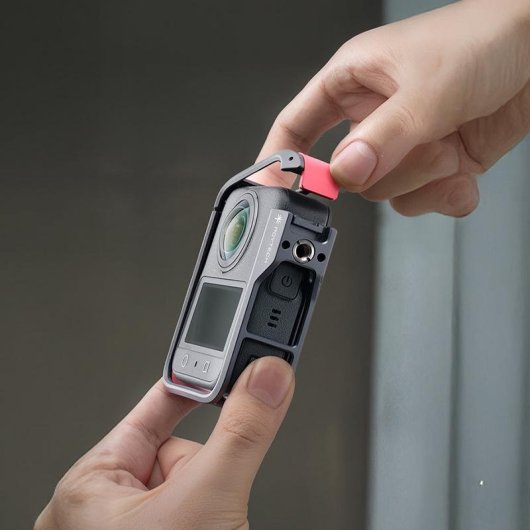 Caixa PGYTECH P-63B-010 para DJI OSMO 360 Cinzento Alumínio Silicone
