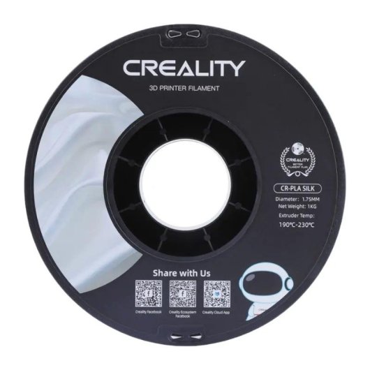 Filamento PLA Creality 3301120001 Oro 1,75 mm Seda Fácil Impresión