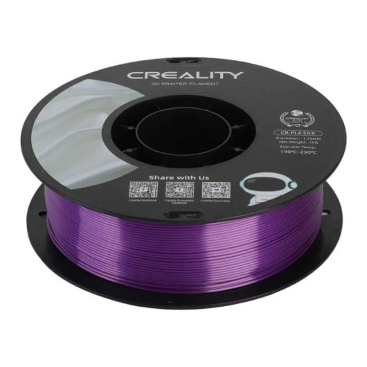 Filament PLA Silk Creality 3301120005 Lila 1,75 mm Seidiges Haltbares Finish