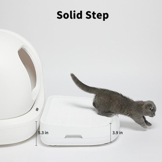 Treppe für Hygienebox PetKit P9219 Weiß ABS