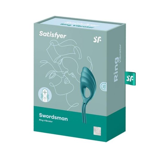 Anale Vibrante Satisfyer Swordsman Verde Silicone ABS