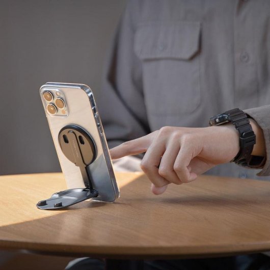Supporto Magnetico PGYTECH MagFlex per Smartphone Nero Alluminio Plastica
