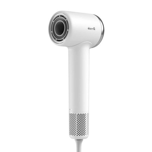 Secador de Pelo Iónico Deerma DEM-CF50W 1400W 5 Temperaturas 2 Velocidades Motor Brushless Blanco