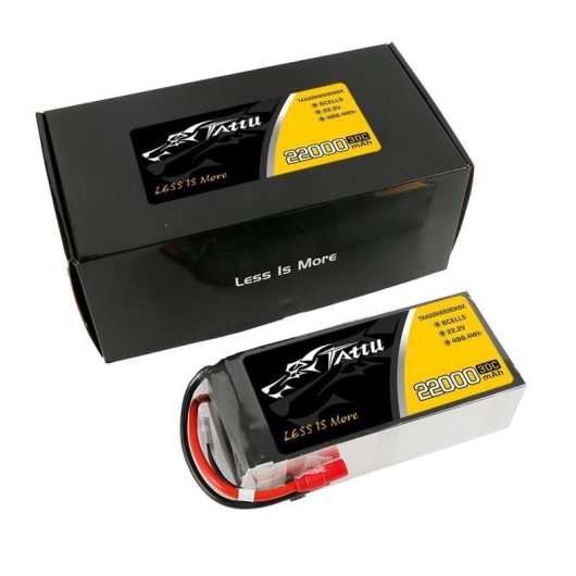 Batería Tattu TAA22K6S30ASX 22000 mAh 22,2 V LiPo para drones