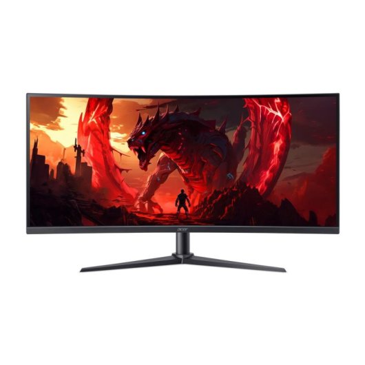 Monitor Acer Nitro XZ0 XZ340CURW0bmiiphx 34" Wide Quad HD 240Hz VA Curvo FreeSync Premium HDR10 Altura Ajustable
