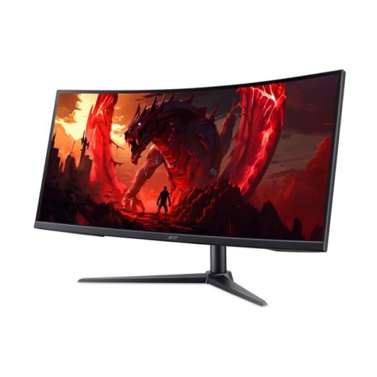 Monitor Acer Nitro XZ0 XZ340CURW0bmiiphx 34" Wide Quad HD 240Hz VA Curvo FreeSync Premium HDR10 Altura Ajustable