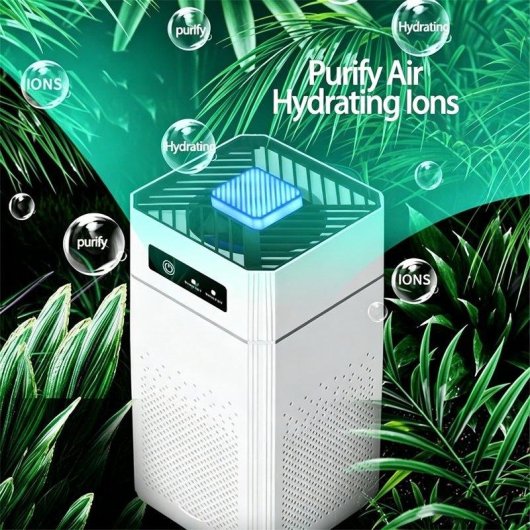 Purificateur d'air Autrucker, Filtre composite, 3 vitesses, Élimine odeurs animaux et fumée