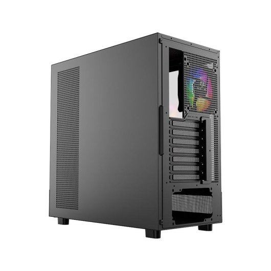 Carcasa PC XYZ AURORAX 50 Negro Midi Tower ATX Ventana Lateral