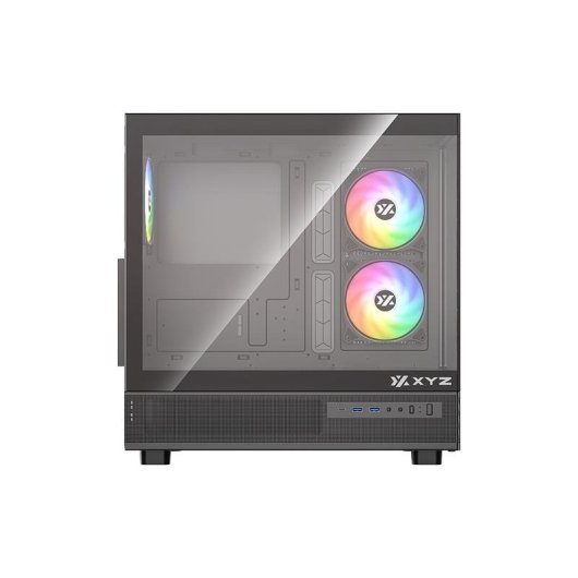 Carcasa PC XYZ AURORAX 50 Negro Midi Tower ATX Ventana Lateral