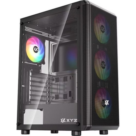 Boîtier PC XYZ AIRONE 60 Mesh Black ATX/Micro ATX/ITX