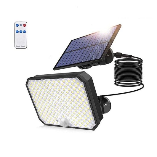 Paquete de Luces Solares Ultra Autrucker con Sensor de Movimiento 360° y Mando a Distancia