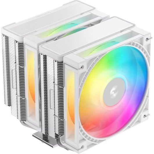 Refrigeración Aire Deepcool Socket AM4 AM5 LGA 1700 120mm AG620 G2 WH ARGB
