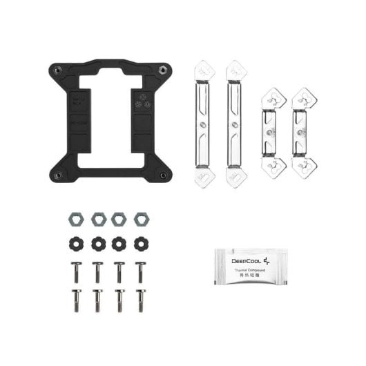 Refrigeración Aire Deepcool Socket AM4 AM5 LGA 1700 120mm AG620 G2 WH ARGB