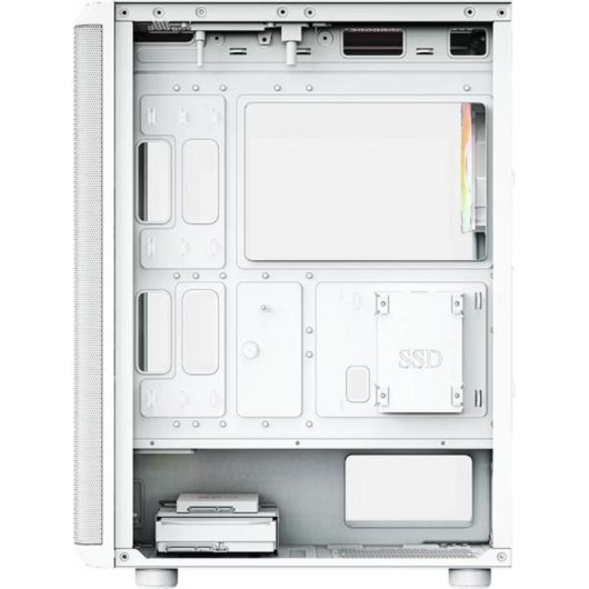Boîtier PC ATX xyz X-CS-AIRONE60-M-W Blanc