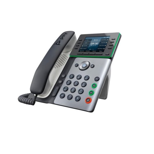 Telefono IP Poly Edge E300 Nero 8 linee Schermo 3.5" PoE