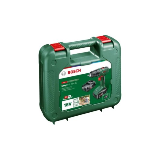 Taladro de pistola Bosch EasyDrill 18V-40 Sin escobillas 1630 RPM