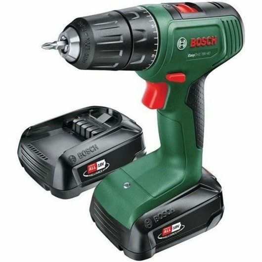 Taladro de pistola Bosch EasyDrill 18V-40 Sin escobillas 1630 RPM