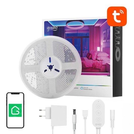Cinta Luminosa Gosund SL2 Smart WiFi RGB 5m Tuya