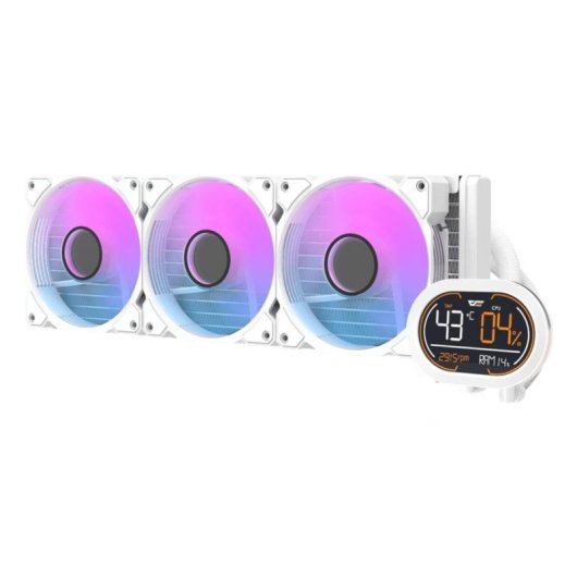 Refrigerazione Liquida darkFlash DH360D 360mm 3 Ventole RGB Display