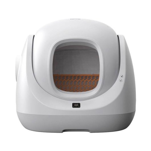 Arenero Autolimpiable pour Chats CATLINK Baymax Lite 70 L Blanc