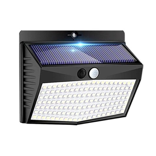 Luz Solar Autrucker 368 LED con Sensor de Movimiento IP65 para Exterior