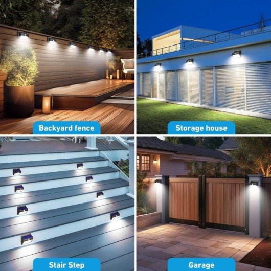 Luz Solar Autrucker 368 LED con Sensor de Movimiento IP65 para Exterior