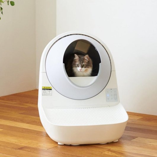 Rampa pour litière pour animaux CatLink CL-LBPS-01 Blanc Polypropylène