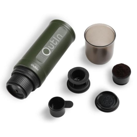 Macchina da caffè espresso portatile Outin Nano 7500 mAh 20 bar con custodia