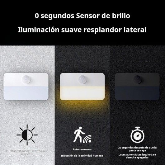 Miniluz con Sensor de Movimiento Autrucker para Interiores