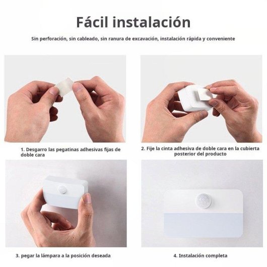 Miniluz con Sensor de Movimiento Autrucker para Interiores