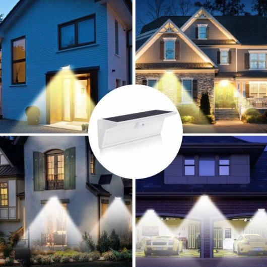 Applicazione murale Autrucker con rilevatore di movimento, resistente all'acqua IP65, luce calda
