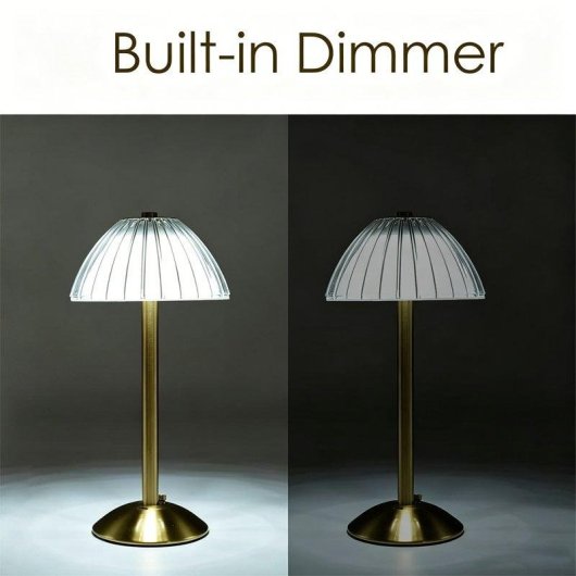 Autrucker LED-Lampe 30cm 3 Temperaturen Einstellbar Kabellos