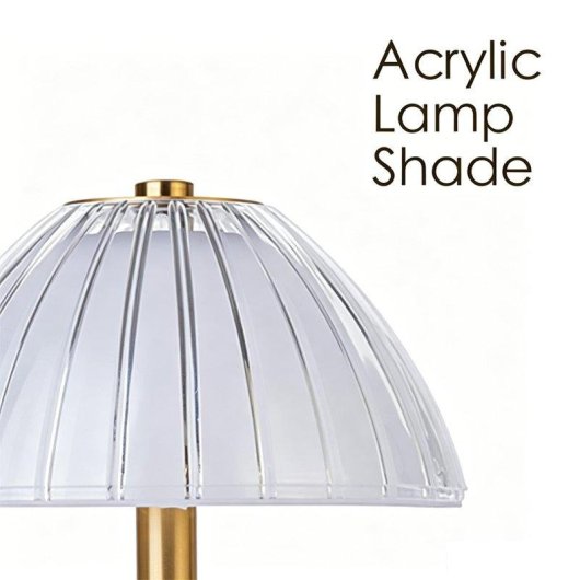 Autrucker LED-Lampe 30cm 3 Temperaturen Einstellbar Kabellos