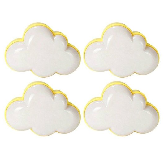 Pack 2 Luces Nocturnas LED Nube con Sensor de Luz Autrucker