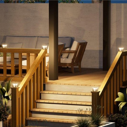 Farola Solare Autrucker Esterno Stile Moderno Resistente all'Acqua